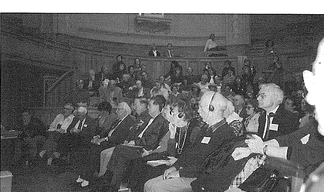 Le Congrès de la Fédération Internationale de Juifs Humanistes et Laïques à la Sorbonne le 6 octobre 1996. En bas : Une vue des participants.