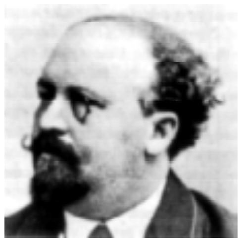 Photographic portrait of Bernard Lazare, bust, three-quarter view.