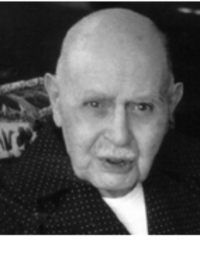 Photographic portrait of Albert Cohen, bust.